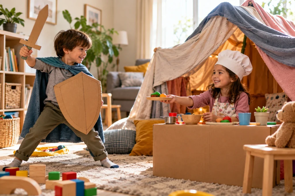 Activities that help children making instant decisions 